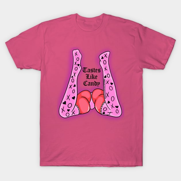 Tastes Like Candy T-Shirt by BreezyArtCollections 